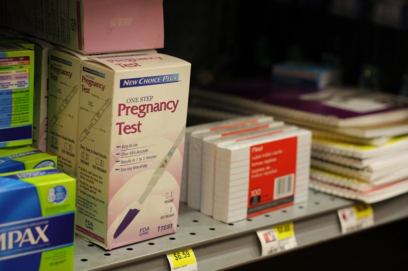 Provisions on Demand, located next to Mabee Dining Hall, started selling pregnancy tests two weeks ago in an effort to give students options. Photo by Sarah Cooper