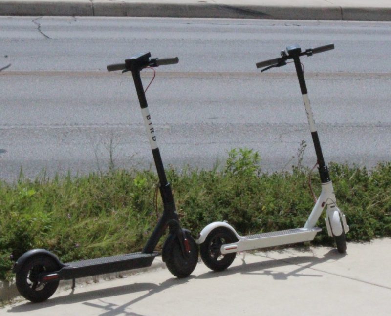 ACU partnered with Bird scooters. Should Trinity?