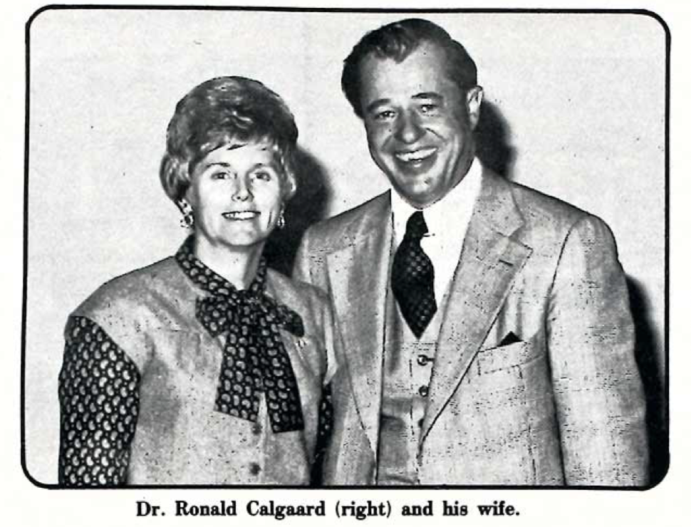 Former president Calgaard leaves large legacy behind him
