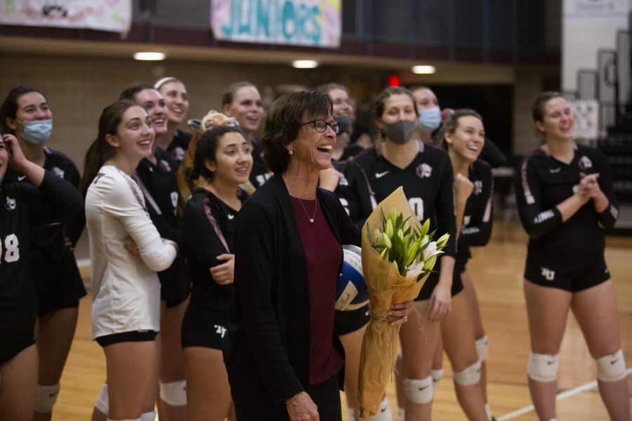 Coach Julie Jenkins surpassed a historic 1,000 career wins