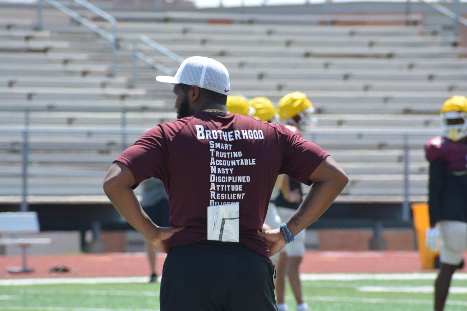 Holy Trinity Tigers preseason football practice, Day 4