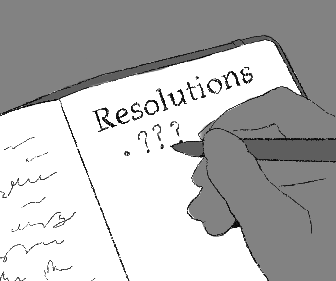 Out with the old, in with the new resolutions