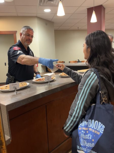 TUPD spreading awareness by hosting Thursdays Milk and Cookies 