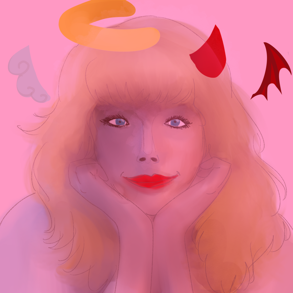 Taylor+swift+if+she+was+heavenly+color+edition