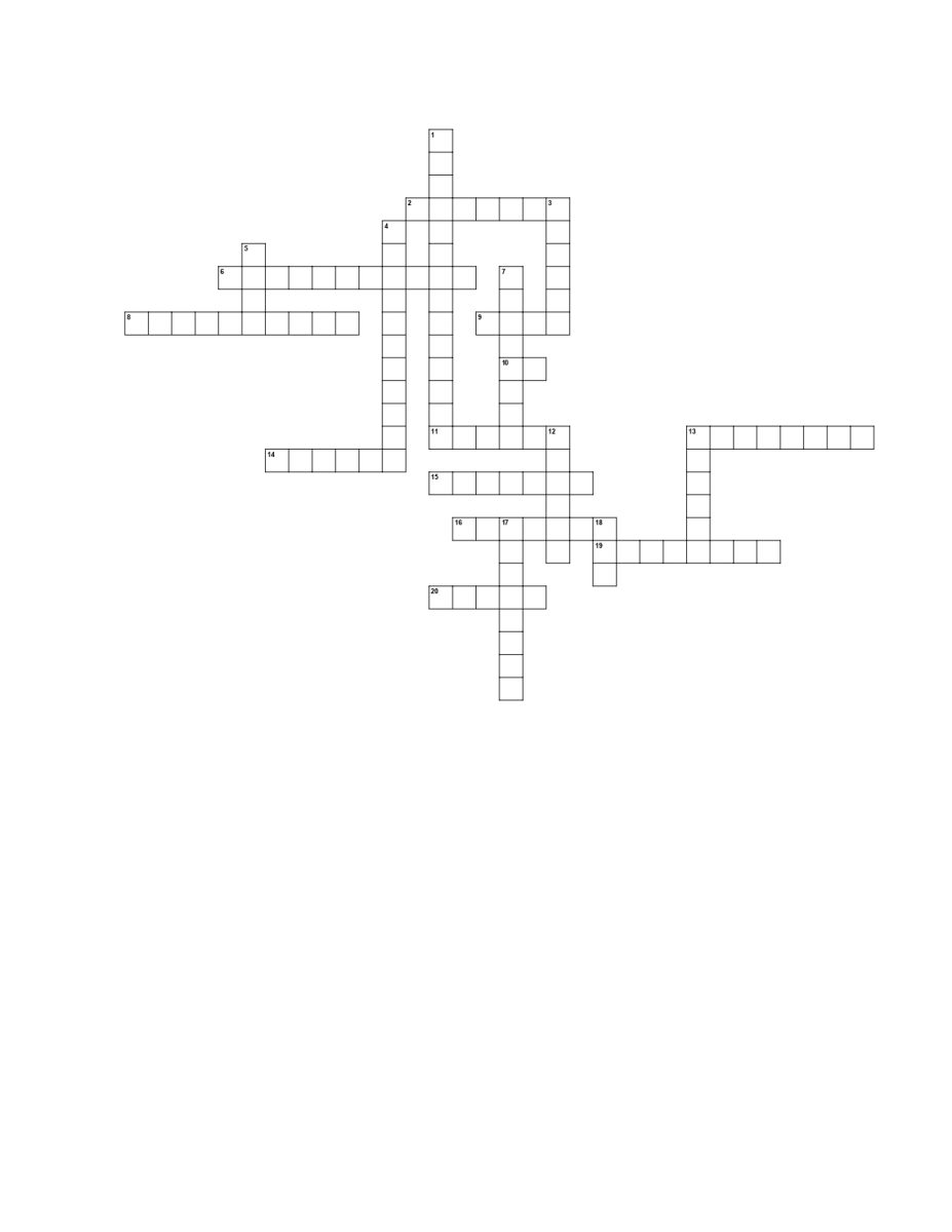 4/5 crossword: somethings and someones