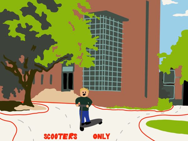 Hey, watch out! Scooters are on the rise at Trinity