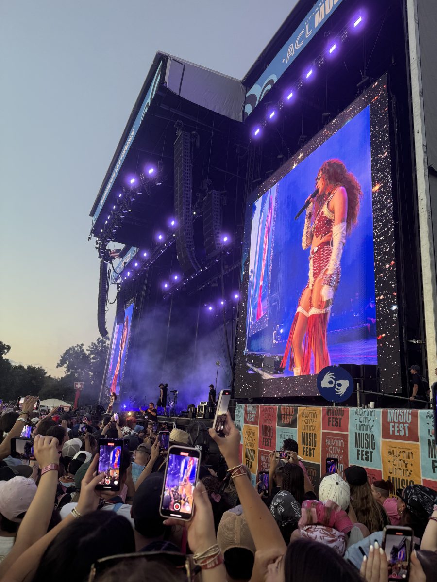 Chappell Roan performs at ACL.