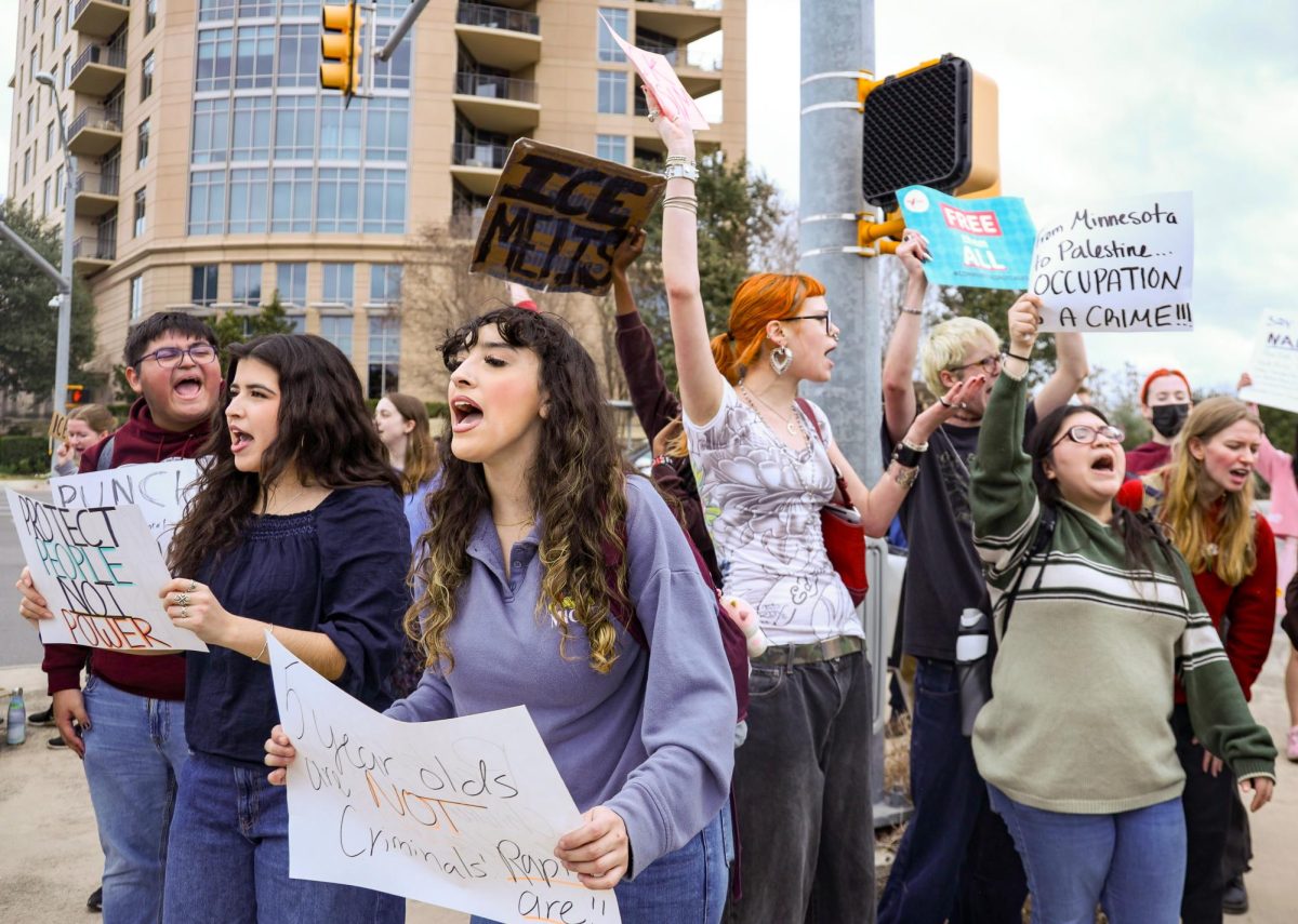 The Trinity community walks out against ICE