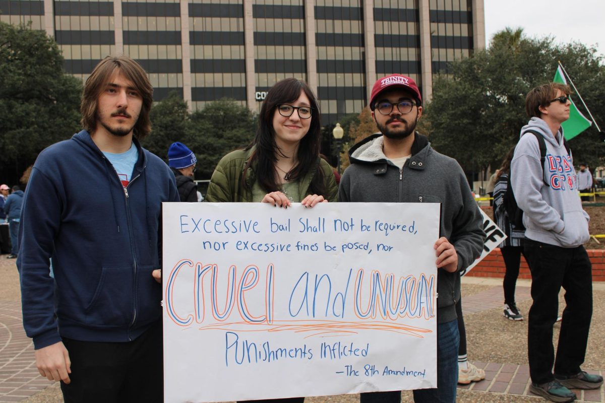 Trinity students join in striking against ICE