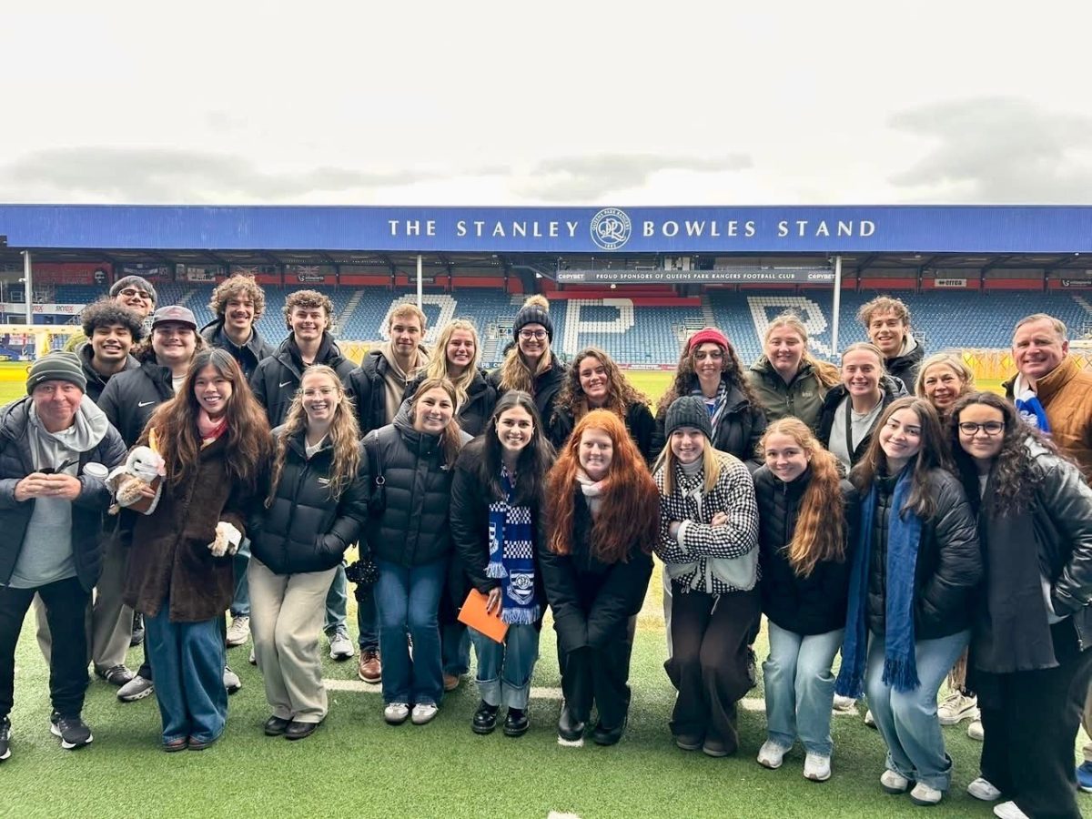 Sport in England, lead by Jacob Tingle, Angela Breidenstein and Paul McGinlay visits the home stadium of QPR in London.