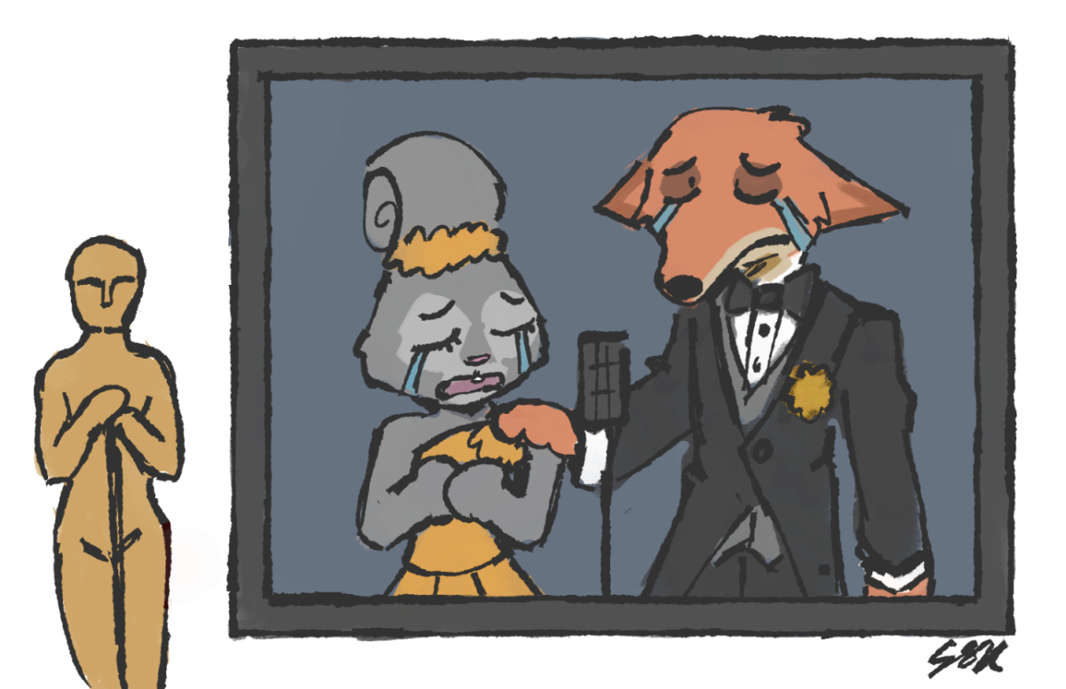 Nick and Judy console each other after Oscars loss