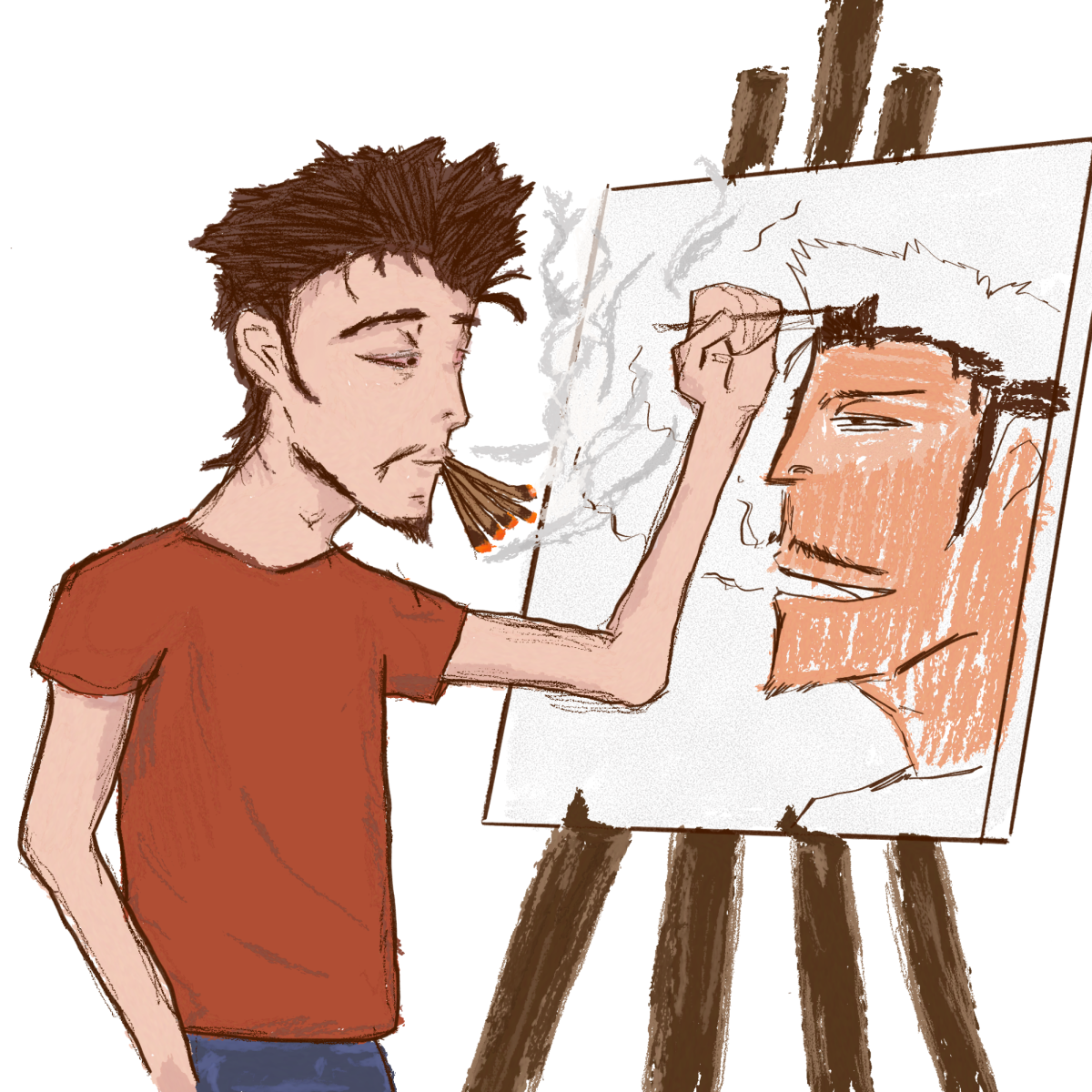 ‘Buds and Brushes’: Pairing canvas work with cannabis