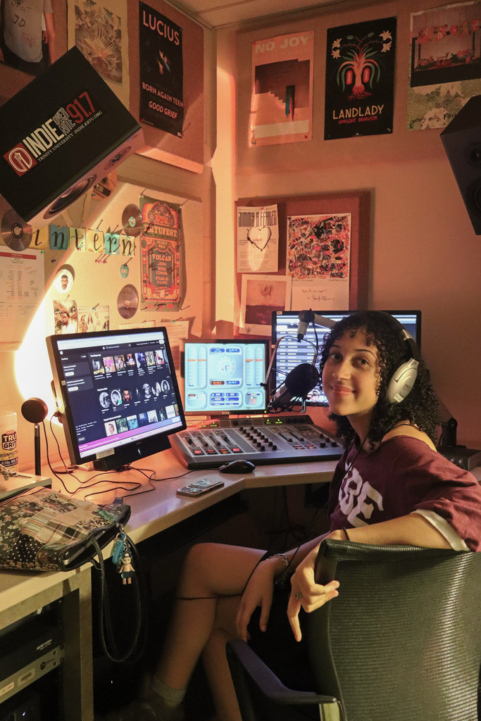 Carmen Coulon '28 hosts her own show named “C.A.R. Indie,” also known as Carmen’s Album Reviews.